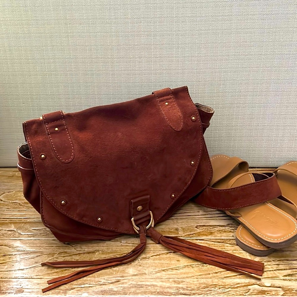 See by Chloe Collins Suede Crossbody Bag